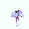 0009.jpg HORSE - PEGASUS HORSE - COLLECTION - DOWNLOAD Pegasus horse 3d model - animated for blender-fbx-unity-maya-unreal-c4d-3ds max - 3D printing HORSE HORSE PEGASUS