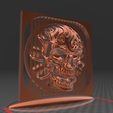 Screenshot_12.png Skull Sculpture  - Suspended 3D - Thread Art
