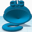 Shower Head Hanger Bag Front.png Shower Head Hanger Bag #DAGOMERLIN