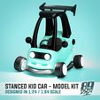 2.jpg Stanced Kid Car - full model kit in 1:24 & 1:64 scale