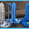 e9097df7-493b-40ae-825c-4763050434a2.jpg Spaceship / Rocket Dice Tower (with Improved Dice Loading)