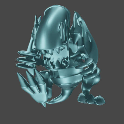 dragon-frente.png Blueeyes dragon toon