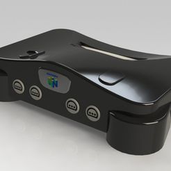 1_display_large.jpg Free STL file Nintendo 64・3D printing idea to download