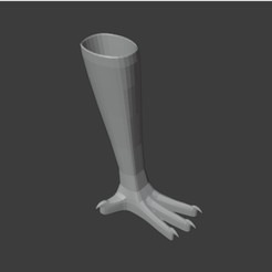 imagem_2022-01-26_204717.png Free STL file Bird Prosthesis (Mutum)・3D print design to download