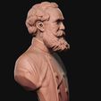 09.jpg General Wade Hampton III bust sculpture 3D print model