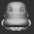 4324232432.jpg Stormtrooper helmet life size scale from Rouge one 3D print model