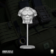 4.png Body Armor Display 3D printable files for Action Figures