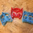 IMG_3153.JPG Set Pj masks cookie cutters heroes in pyjamas