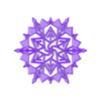 snowflake_set2_3.STL floco de neve