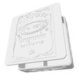 Captura-de-Pantalla-2023-03-02-a-las-11.31.36.jpg STL file WEED BOX WEED CONTAINER WEED 420 LABEL GRINDERKING 180X180X50MM EASY PRINT・3D printing idea to download