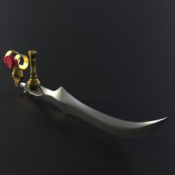VampireBlades.jpg STL file Rayne Vampire Twin Arm Blades - BloodRayne・Model to download and 3D print