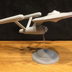 IMG_1976.JPG STL-Datei Star Trek Enterprise Original - No Support Cut kostenlos・3D-Drucker-Design zum herunterladen