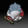 Snom02.jpg Snom- POKÉMON FIGURINE - 3D PRINT MODEL