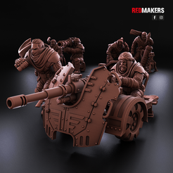 MAKERS iO) Desert Raiders - Heavy Support Squad of the Imperial Force