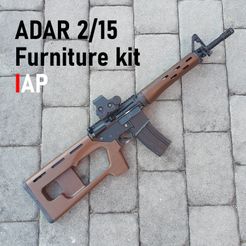 20211221_12283S9.jpg STL file Airsoft ADAR 2/15 Furniture - AEG・Design to download and 3D print, Infrastructure_Airsoft_Parts
