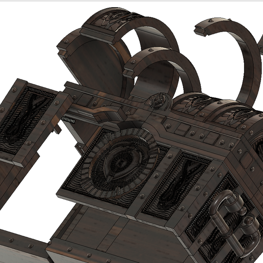 😵 Davy Jones Chest - Dead Man's Chest・ STL File for 3D printing