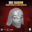 6.png Red Shadow Head 3D printable file