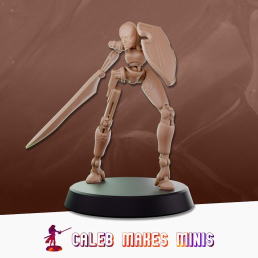 Clockwork Shield Maiden (Version A) | Automatons Series (March - 2026)