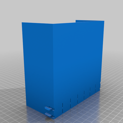 Rokenbok_Box_140mm_x_140_mm_or_7_box_beam_v1.png Fichier 3D gratuit Boîte à balles Rokenbok 140mm x140mm x 60mm・Objet imprimable en 3D à télécharger