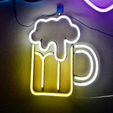 Screenshot_8.png 3D printed neon LED beer lamp