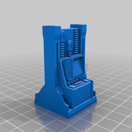 Wall Mounted Scifi Monitor