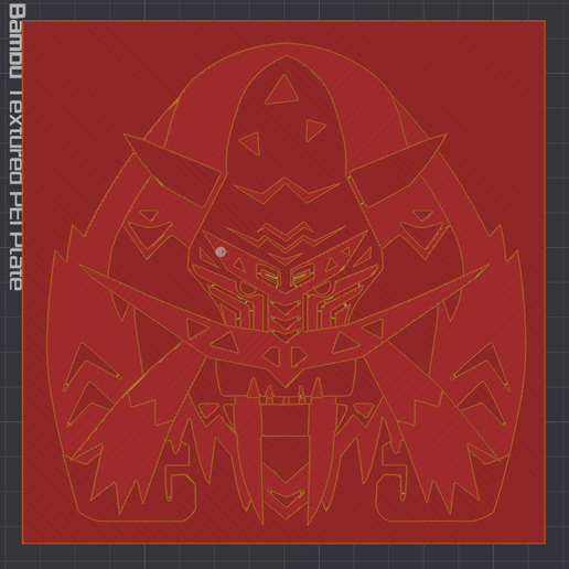 👹 BLANGONGA - ICON PLATE FROM MONSTER HUNTER (SINGLE COLOR)・ 3MF File ...