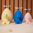 01.jpg STL-Datei ÜBERRASCHUNGSEI (T-REX-BABY)・Design für 3D-Drucker zum herunterladen