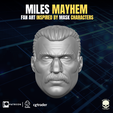2.png Miles Mayhem Fan art Kit 3D printable for Action Figures