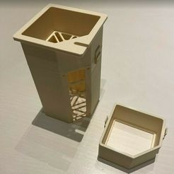 Waterbox-overflow-print-refug-part-1.jpg STL file Overflow Box for Waterbox nano reef aquariums・3D print design to download