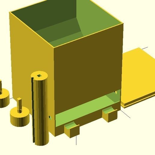 Toothpick Dispenser 3D model