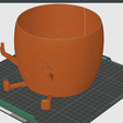 Middle-Finger-Plant-Pot_Slicer-Plate.png "Sassy Sprout" 3D Printable Plant Pot