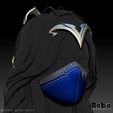 KITANA-MK1-V2-001.jpg Mortal Kombat 1  Kitana Mask + Crown Cosplay 2023