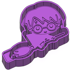 hp-1.png STL-Datei HARRY POTTER FRESHIE FORM - 3D MODELL GIESSEN FÜR DIE HERSTELLUNG VON SILIKON FORM・Modell für 3D-Drucker zum Herunterladen