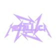 BOTTOM.stl METALLICA LOGO