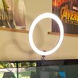ae @ Camera or Light Ring Mount for Monitor or TV