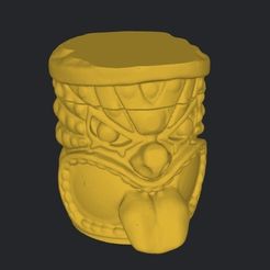 Captura-de-Pantalla-2023-09-22-a-las-13.25.57.jpg STL file GRINDER TABLE TIKI BURLON GRINDERKING 86X101X99 MM EASY PRINT PRINT IN PLACE FDM.・3D print object to download