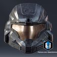 Noble-6-Helmet.jpg Halo Reach Noble 6 Helmet - 3D Print Files