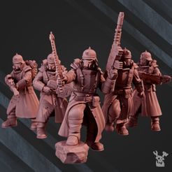 preview.jpg Fichier 3D Kit d'infanterie de la 2e division de la mort・Modèle à télécharger et à imprimer en 3D, DakkaDakkaStore