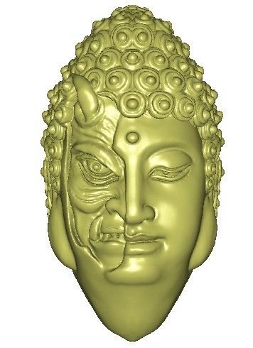 buddha demon1.jpg Free STL file buddha and demon 3d model・3D print design to download, stlfilesfree