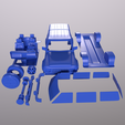 A004_Camera-1.png Archivo STL Nissan Patrol Y60 1987 Coche imprimible con partes separadas・Plan de impresora 3D para descargar