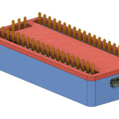 overview.png Raspberry Pi Pico Case | full GPIO Access
