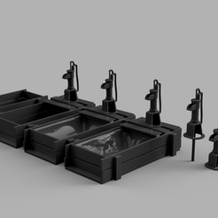 pump-pack.png STL file 1/35 Pump Pack・3D printable model to download