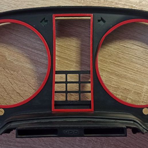 Rings in the dashboard (instrument panel) Audi 80 B3