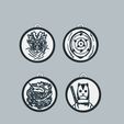 Captura-de-pantalla-2022-10-18-214141.jpg 3D file MARUTO KEY RINGS PACK 1・3D print design to download