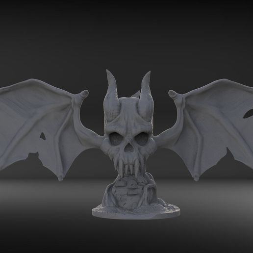 Rock Skull 3D model