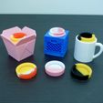 DSC01342.jpg 5ml Silicone Container Upgrades (Mini Crate, Takeout Box, Coffee Mug)