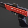 pisto2.jpg Laser Gun: Dry shooting 3D printed pistol