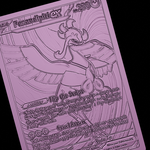 pokemon card fezandipiti Fezandipiti ex - 092/064 main image 1