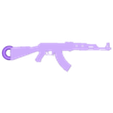 llavero AK47.stl keychain AK 47