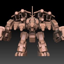 Front.jpg STL file Thor Starcraft / Starcraft 2・3D printable model to download